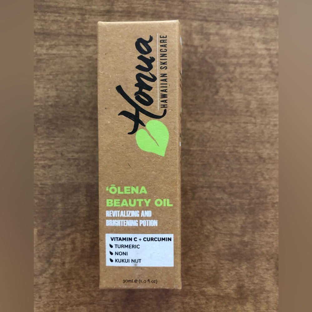 Honua Hawaiian Skincare Olena Beauty Oil 1 oz 30ml Full Size ~ NIB!! 🧡